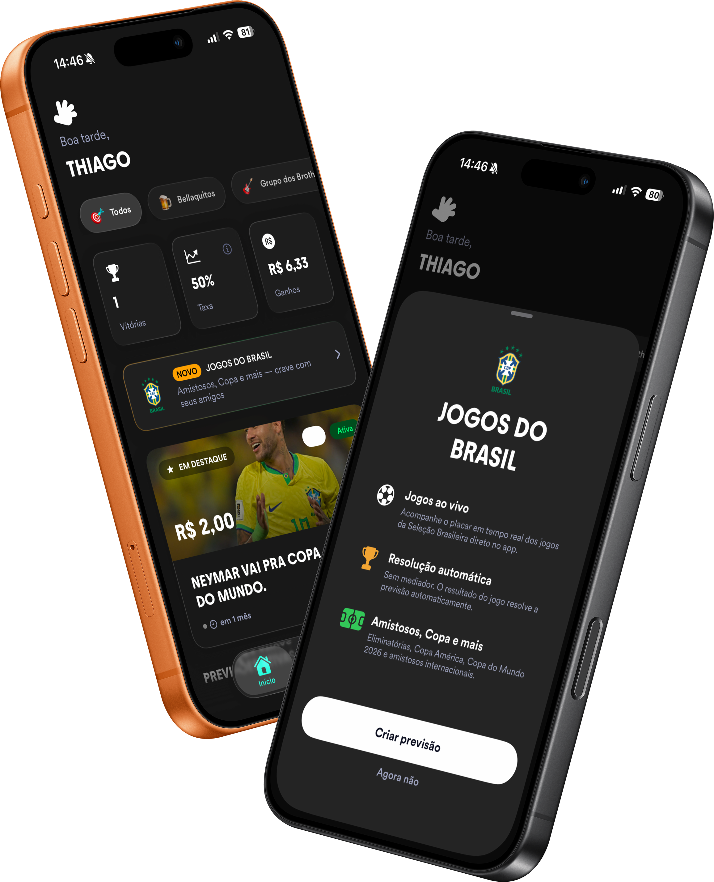CRAVA app screenshots